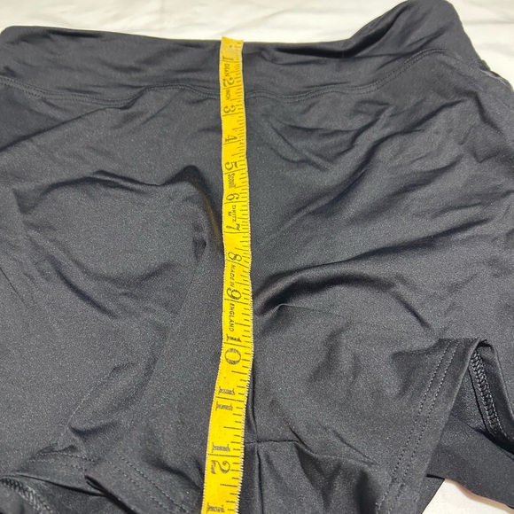 Lands' End Swim Womens 6 Black Built in Briefs Swim Shorts 3" inseam Athletic - Picture 9 of 9